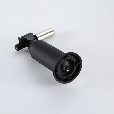 Adjustable Flame Butane Blow Torch with Safety Lock Single Flame Continuous Flame Mode Stainless Steel