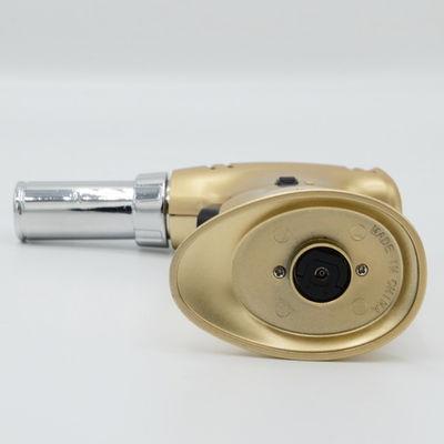 Zince Alloy Brazing Kitchen Hand Torch Plastic Mini Butane Blow Culinary Chef Cookinig