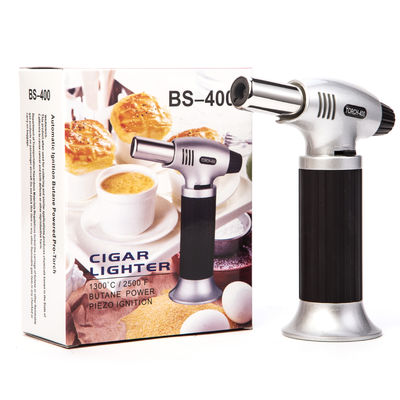 Gas Butane Cooking Flame Torch Kitchen Butane Camping Refilling Creme Brulee Torch Lighter