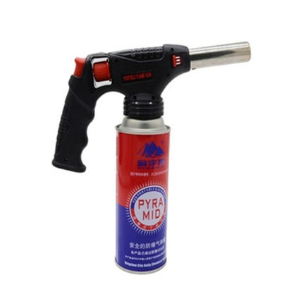 ABS Charcoal Lighter Butane Gas Torch Handheld Adjustable Flame Grilling