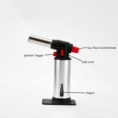 Adjustable Flame Blow Torch For Grill Culinary Food Torch Sous Vide BBQ Grilling