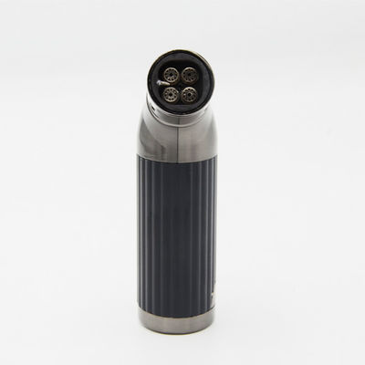 Quad Jet Windproof Lighter Butane Adjustable Mini Torch Lighter For Creme Brulee