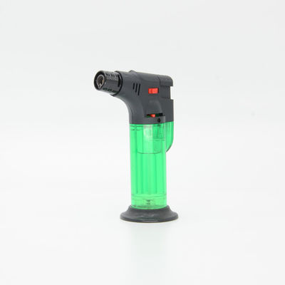 Multi Use Kitchen Torch Lighter Butane See Through Tank Blow Torch Lighter For Cooking
