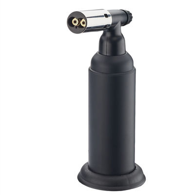 Kitchen Refillable Windproof Torch Lighters With Adjustable Flame 1300 Deg BBQ Cooking