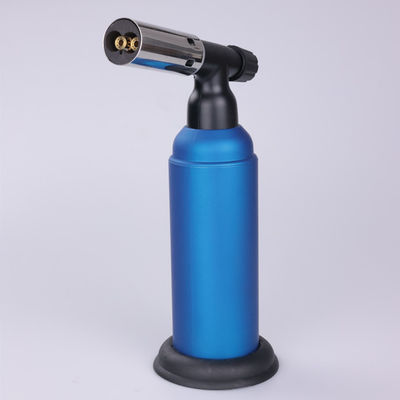 Dual Flame Butane Windproof Torch Lighter Child Safety Lock Gas Torch For Cooking