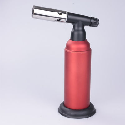 200mm Double Jet Flame Butane Torch Lighter Kitchen Refillable Blow Torch Heating Melting