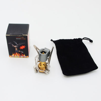 Windproof Folding Burner Gas Stove Portable Backpacking Ultralight Camping Hiking Stove