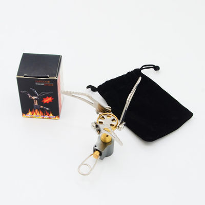 Windproof Folding Burner Gas Stove Portable Backpacking Ultralight Camping Hiking Stove